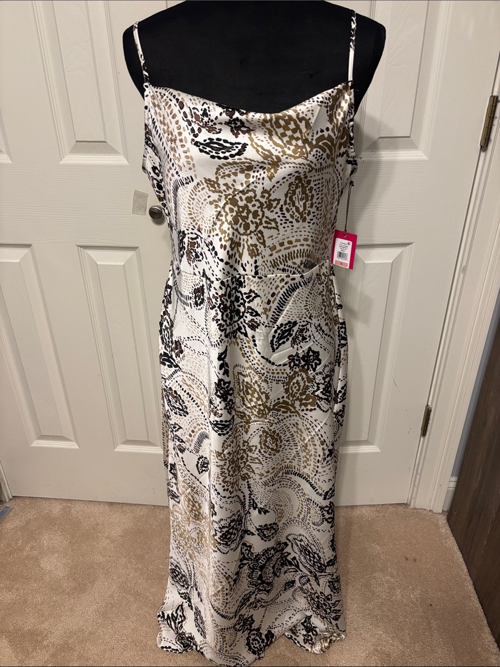 Vince Camuto Cowl Neck Slipdress - Picture 1 of 11